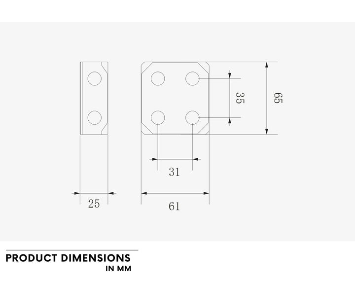 Bykski Versatile POM Fluid Distribution/Routing Block Engineered For 24-Hour Reliability (B-DP-3WAY-X)