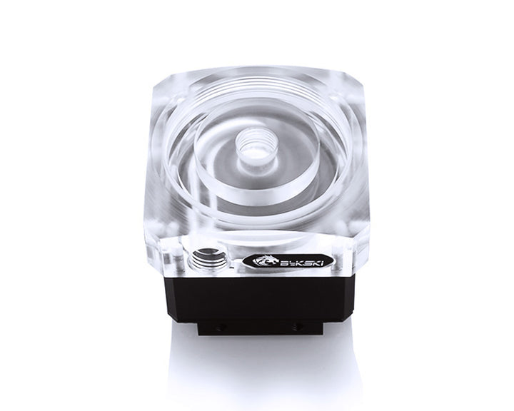 Bykski DDC Pump w/ Armor and Reservoir Ready Pump Top - Black (CP-PMD3COV-X)