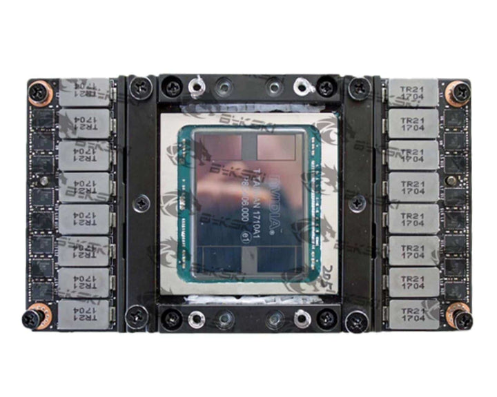 Bykski Full Coverage GPU Water Block for nVidia V100 NVLink (N-NVV100-NVLink-X)