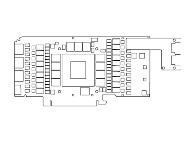 Bykski Full Coverage GPU Water Block and Backplate for Leadtek RTX 3080Ti Hyper Brain (N-LE3080TI-X)