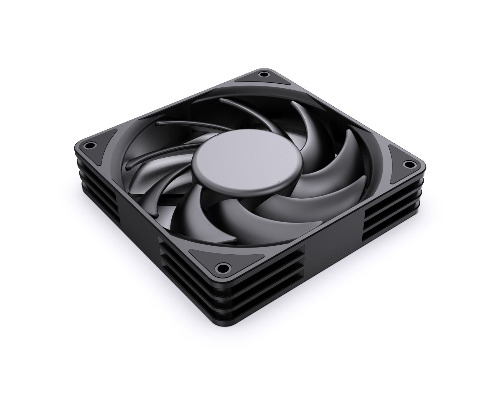 Bykski 9 Blade High Volume 120mm PWM Fan - 3000 RPM / 101.65 CFM / 45 ...