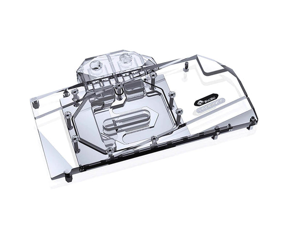 Bykski Full Coverage GPU Water Block and Backplate for Colorful iGame Battle-Axe RTX 3060Ti 8G (N-IG3060TIZF-X)