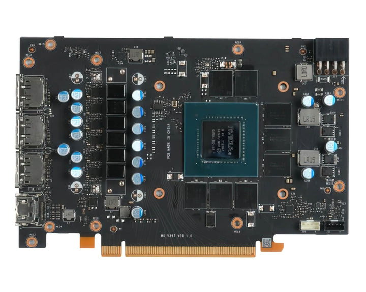 Bykski Full Coverage GPU Water Block and Backplate for MSI RTX 3060Ti VENTUS 2X 8G  (N-MS3060TIVES-X)