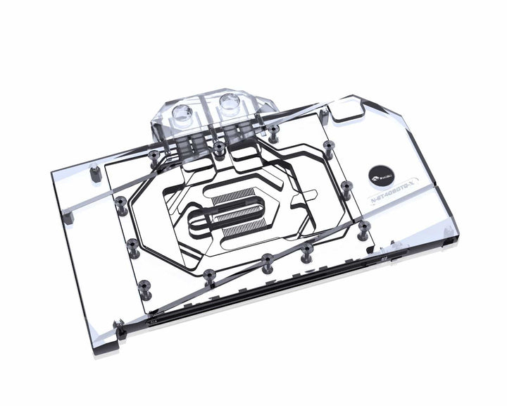 Bykski Full Coverage GPU Water Block and Backplate for ZOTAC Gaming RTX 4080 Trinity (N-ST4080TQ-X)