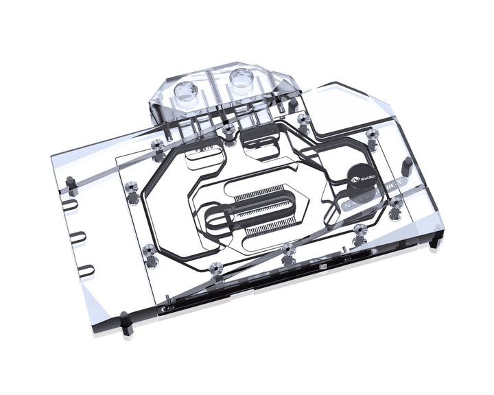 Bykski Full Coverage GPU Water Block and Backplate For MAXSUN GeForce RTX 3060TI ICRAFT OC 8G (N-MX3060TIIC-X)