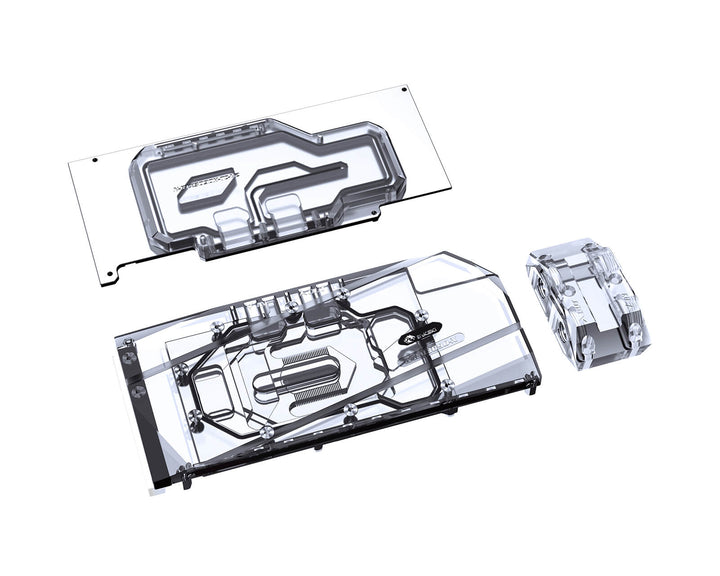 Bykski Full Coverage GPU Water Block w/ Integrated Active Backplate for Inno3D RTX 3090 Ice Dragon (N-ICH3090-TC)