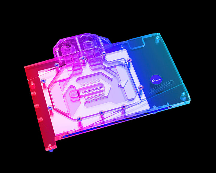 Bykski Full Coverage GPU Water Block and Backplate for iGame RTX 3090Ti 24G (N-IG3090TIZF-X)