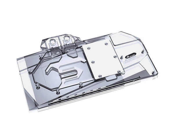 Bykski Full Coverage GPU Water Block and Backplate for MSI RTX 3080/3090 GAMING X TRIO (N-MS3090TRIO-X)