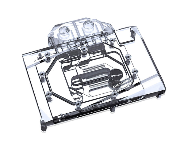 Bykski Full Coverage GPU Water Block and Backplate for iGame RTX 3060 bilibili E-sports Edition 12G (N-IG3060-X)