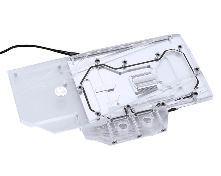Bykski COLORFUL iGame RTX 2080Ti Vulcan X OC Full Coverage GPU Water Block - Clear (N-IG2080TIVXOC-X)