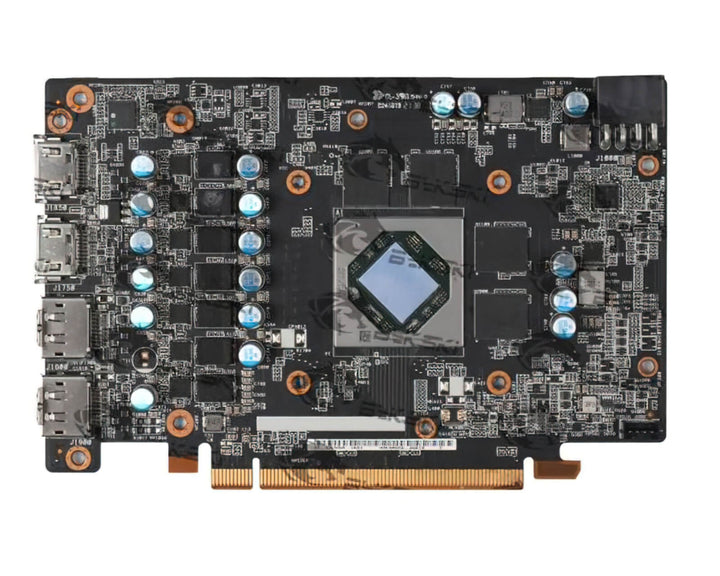 Bykski Full Coverage GPU Water Block and Backplate for ASRock Radeon RX 6600XT Challenger ITX 8GB (A-AR6600XT-X)