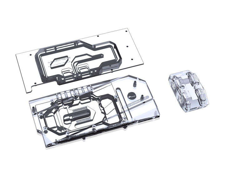 Bykski Full Coverage GPU Water Block w/ Integrated Active Backplate V2 for Gigabyte RTX 3090 (N-GV3090GMOC-TC-V2)