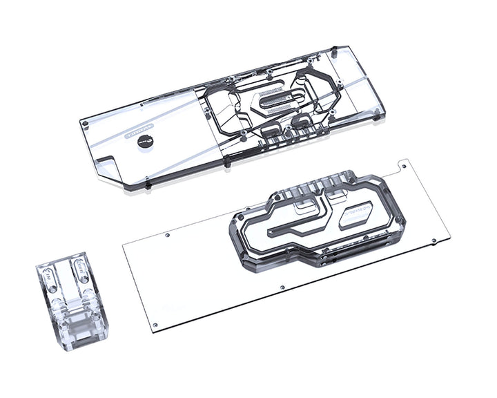 Bykski Full Coverage GPU Water Block with Integrated Active Backplate for GALAXY RTX 3090 24GB Classic (N-GY3090CL-TC)