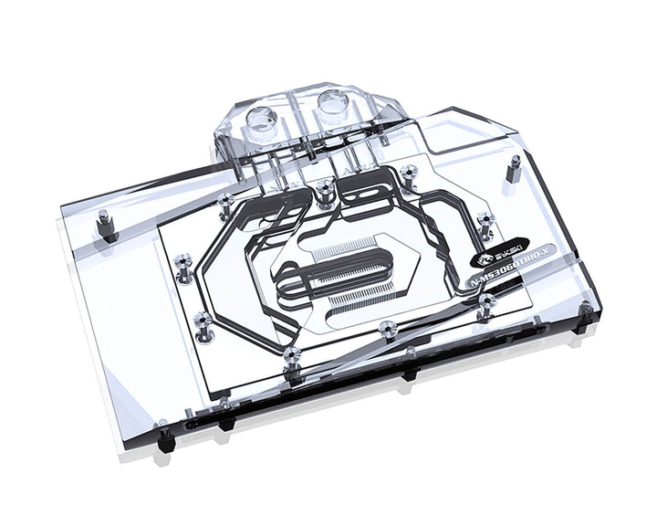 Bykski Full Coverage GPU Water Block and Backplate for MSI RTX 3060 Gaming X TRIO 2X (N-MS3060TRIO-X)