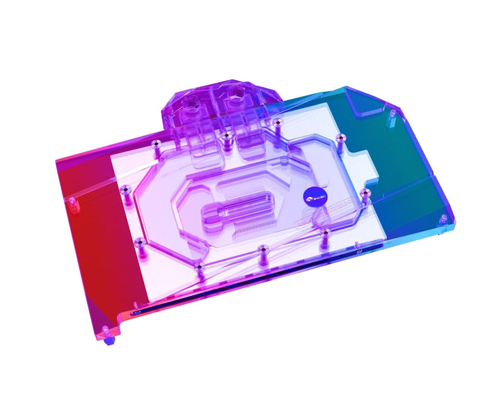 Bykski Full Coverage GPU Water Block and Backplate For MSI GeForce RTX 4070 Ti SUPRIM X 12G (N-MS4070TITRIO-X-V2)