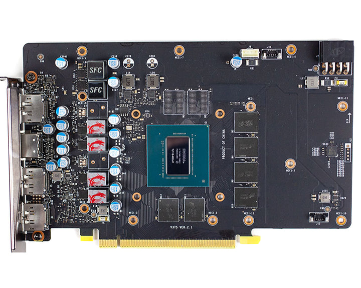 USED:Bykski Full Coverage GPU Water Block for MSI GTX 1660Ti Gaming X 6G  - Clear W/ RBW (N-MS1660TIGM-X)