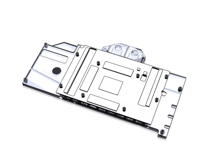 Bykski Full Coverage GPU Water Block and Backplate For ASRock Radeon RX 7900 XTX Taichi (A-AR7900XTX-X)