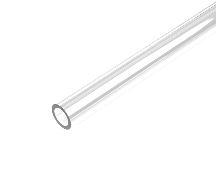 Bykski 10mm ID x 14mm OD Rigid PETG Tube - 2x 750mm - Clear