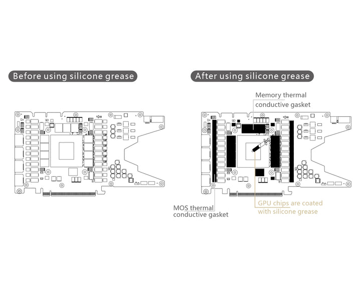 Bykski Full Coverage GPU Water Block and Backplate for iGame RTX 3090Ti Vulcan / Neptune  (N-IG3090TINOC-X)