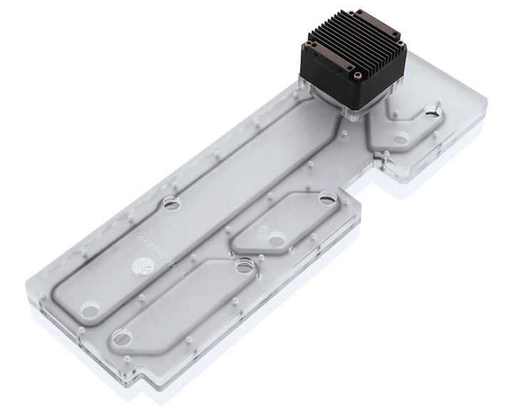 Bykski Distro Plate for InWin Alice  - PMMA w/ 5v Addressable RGB (RBW) (RGV-INW-Alice-P)