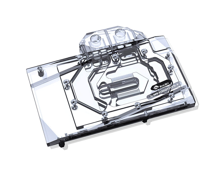 Bykski Full Coverage GPU Water Block and Backplate for MSI RTX 3060Ti VENTUS 2X 8G  (N-MS3060TIVES-X)