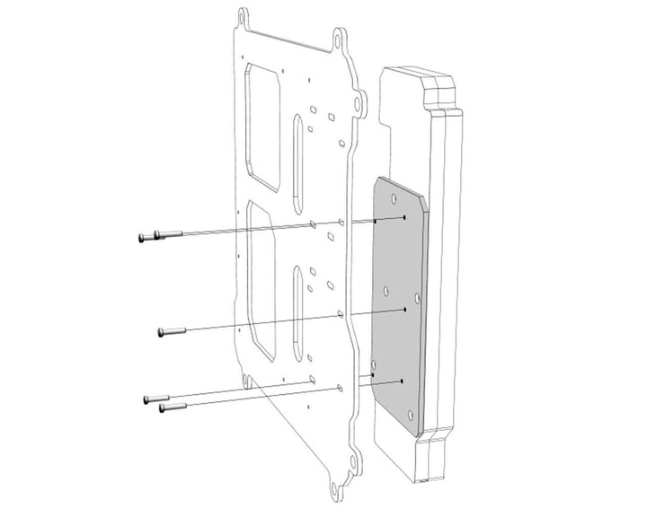 Bykski Distro Plate - ZEAGINAL 01 - Frosted PMMA w/ 5v Addressable RGB (RBW) (RGV-ZG-01)