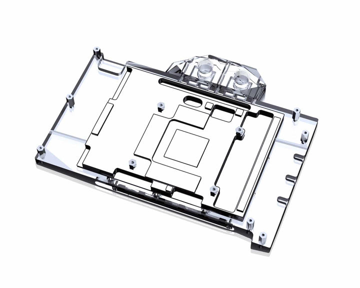 Bykski Full Coverage GPU Water Block and Backplate for Colorful iGame Tomahawk RTX 4070 Ti Deluxe (N-IG4070TIZF-X)