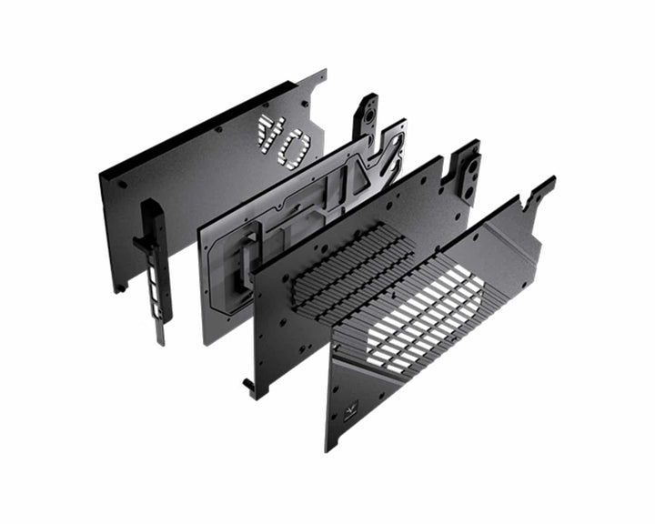 Granzon Full Armor GPU Water Block and Backplate for MSI GeForce RTX 4090 Gaming X Trio (GBN-MS4090TRIO)