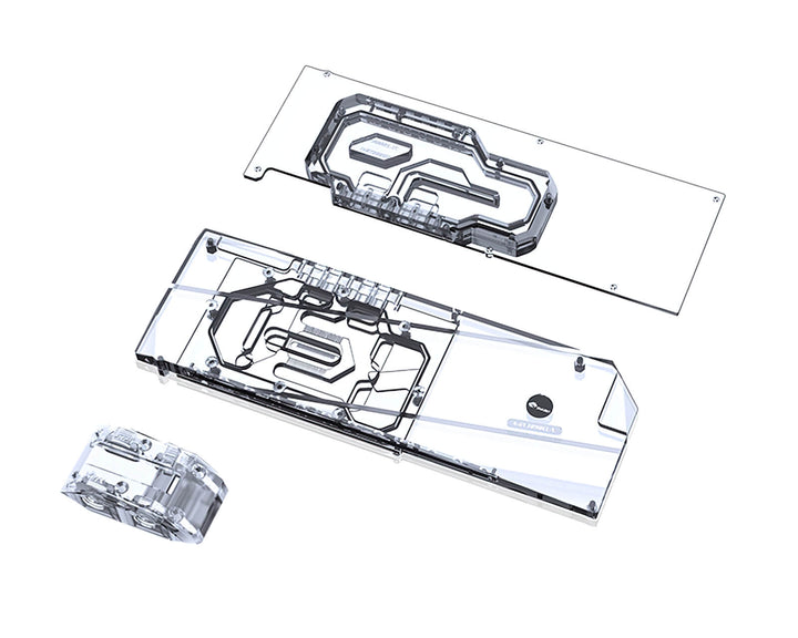 Bykski Full Coverage GPU Water Block with Integrated Active Backplate for GALAXY RTX 3090 24GB Classic (N-GY3090CL-TC)