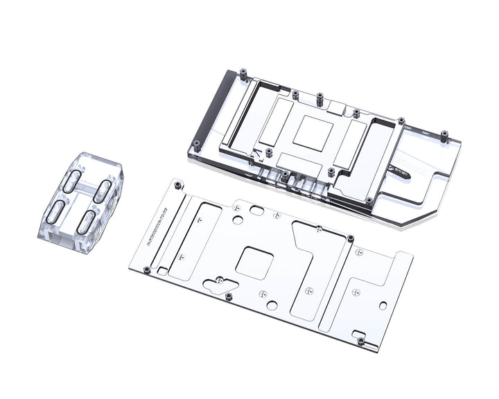 Bykski Full Coverage GPU Water Block w/ Integrated Active Backplate for Zotac RTX 3090 GAMING OC (N-ST3090XG-TC)