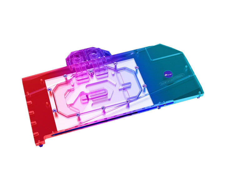 Bykski Full Coverage GPU Water Block and Backplate For MSI Radeon RX 7900 XTX GAMING TRIO CLASSIC 24G (A-MS7900XTXTRIO-X)