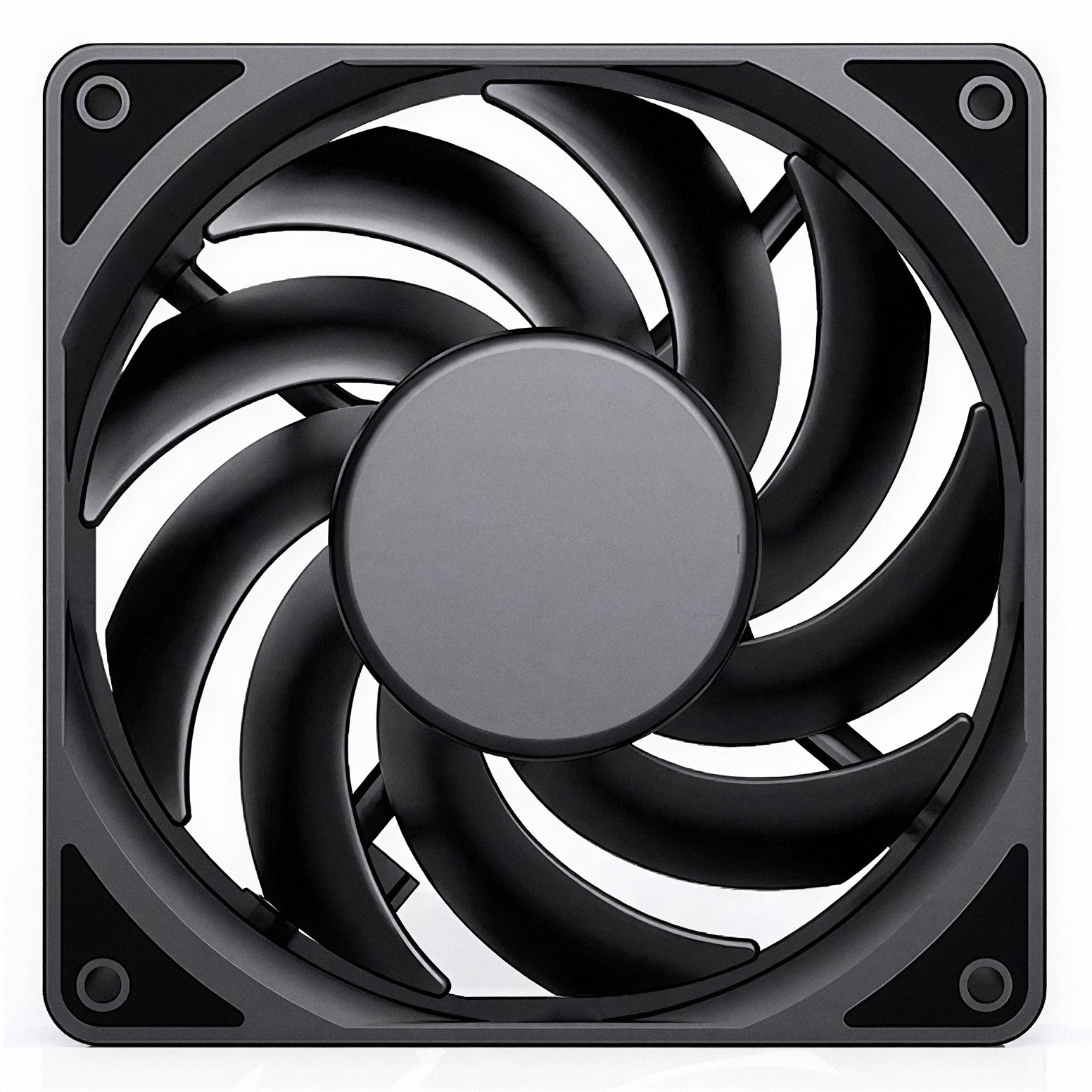 120 mm PWM fan, front view